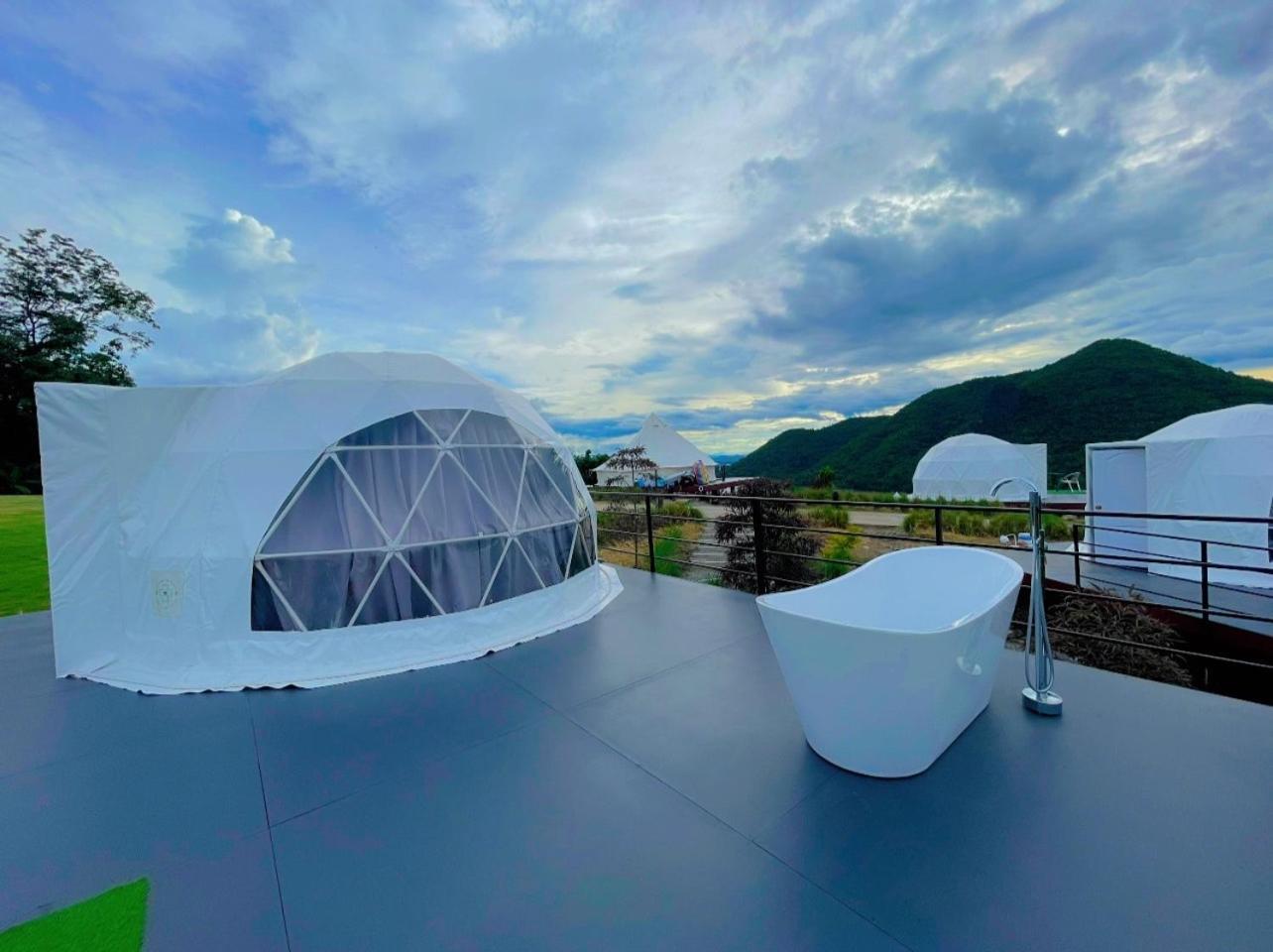 สกายเบย์ เชียงคาน Hotel Pha Baen Bagian luar foto
